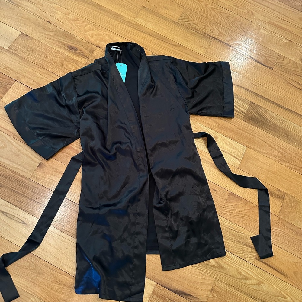 Elegant Black Women's Robe